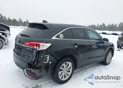 2017 Acura Rdx Technology Acurawatch Plus Packages/W/Technology Package z USA, uszkodzony, nr VIN 5J8TB4H56HL018951